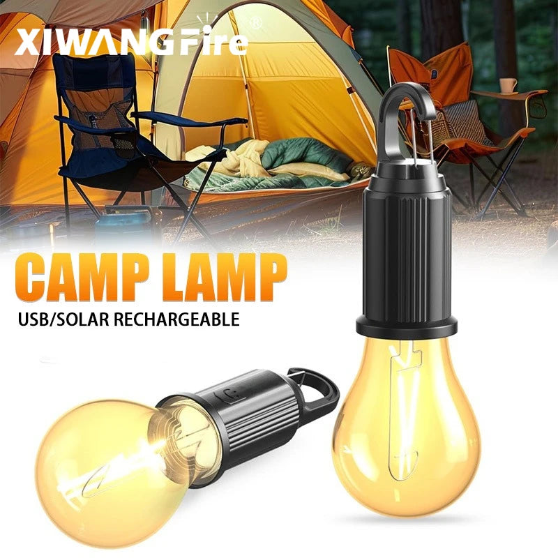 USB Camping Light 3 Lighting Mode Rechargeable Lantern Waterproof Zpaxo