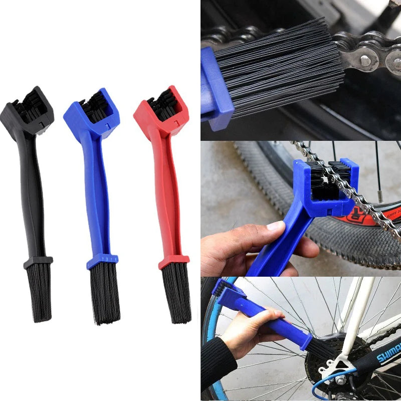 Portable Bicycle Chain Cleaner Motorcycle Road Bike Chain Clean Brush Bicycle Clean Tool Kit Cycling Chain Cleaner Maintenance Zpaxo