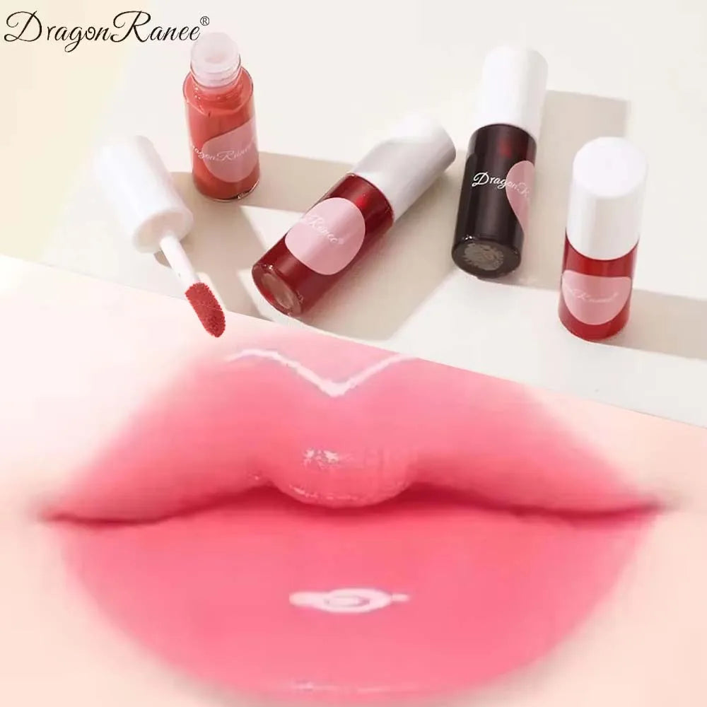 Mini 10 Colors Liquid Lip Gloss Waterproof Non-stick Long Lasting Sexy Red Mirror Glass Moisturize Lipstick Water Rouge Makeup Zpaxo