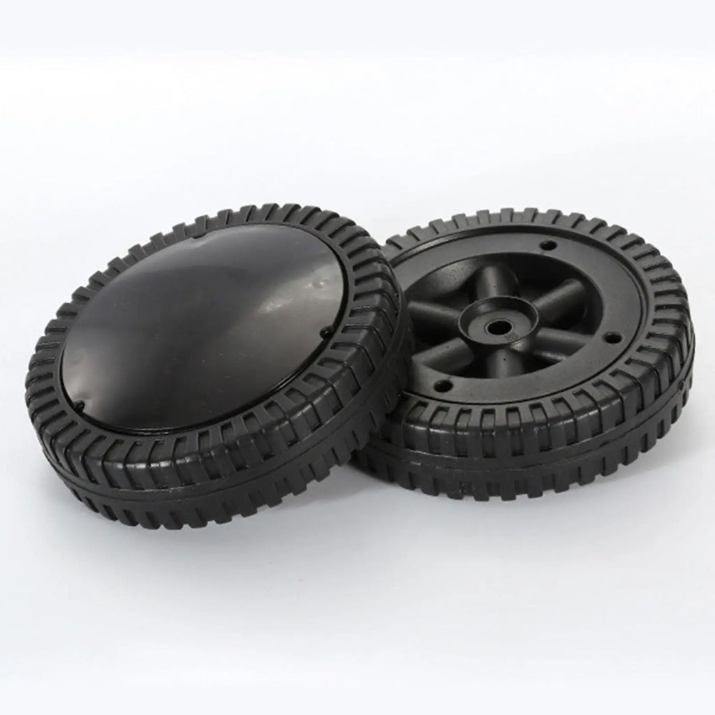 6-Inch BBQ Grill Replacement Wheels 2-Pack – Easy Install Grill Replacement Wheels Zpaxo