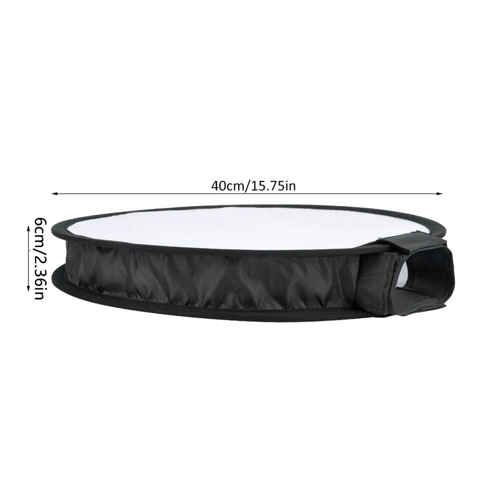 40CM Portable Foldable Round Shape Softbox Diffuser for Camera Flash Light Softbox Diffuser Round Diffuser Zpaxo