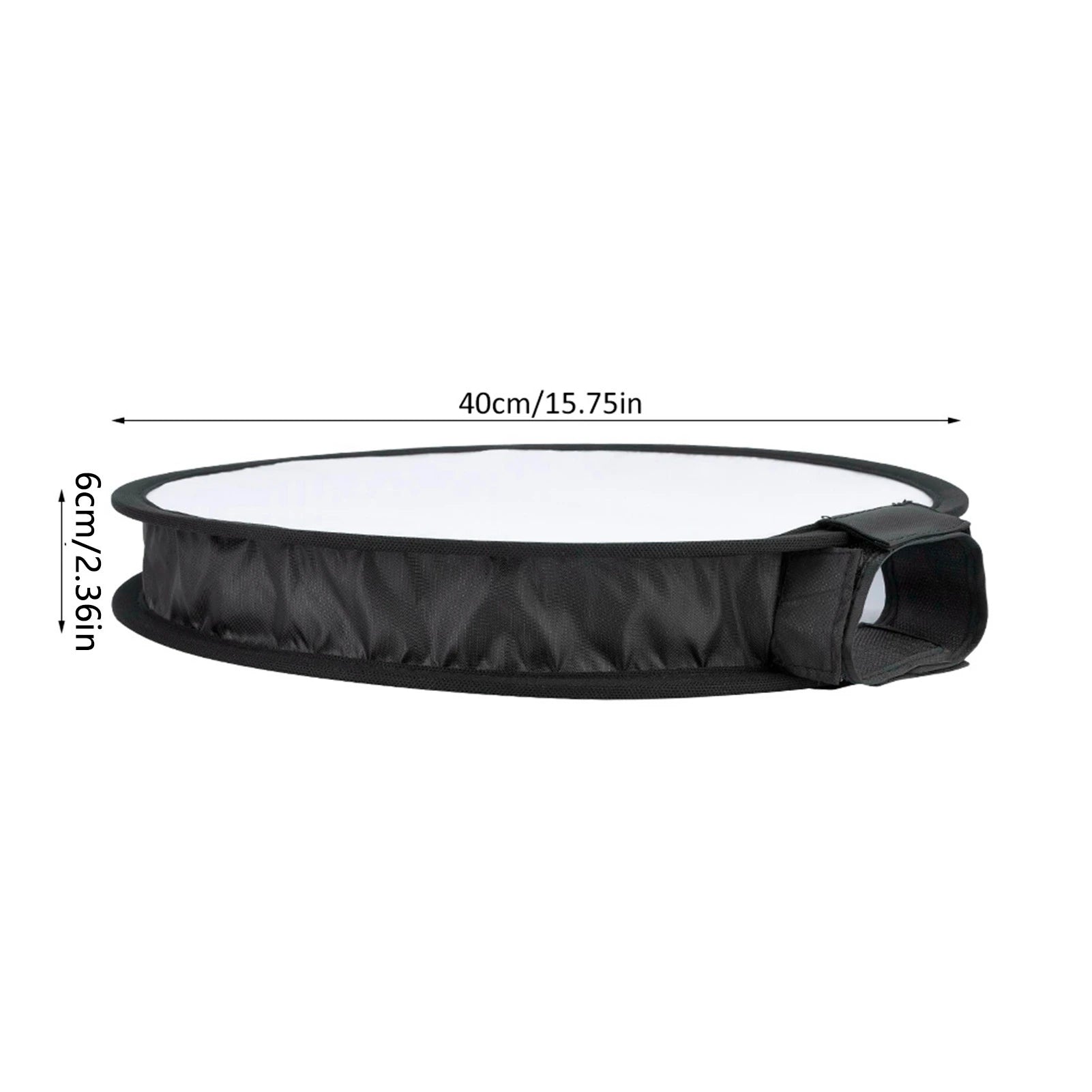 40CM Portable Foldable Round Shape Softbox Diffuser for Camera Flash Light Softbox Diffuser Round Diffuser Zpaxo