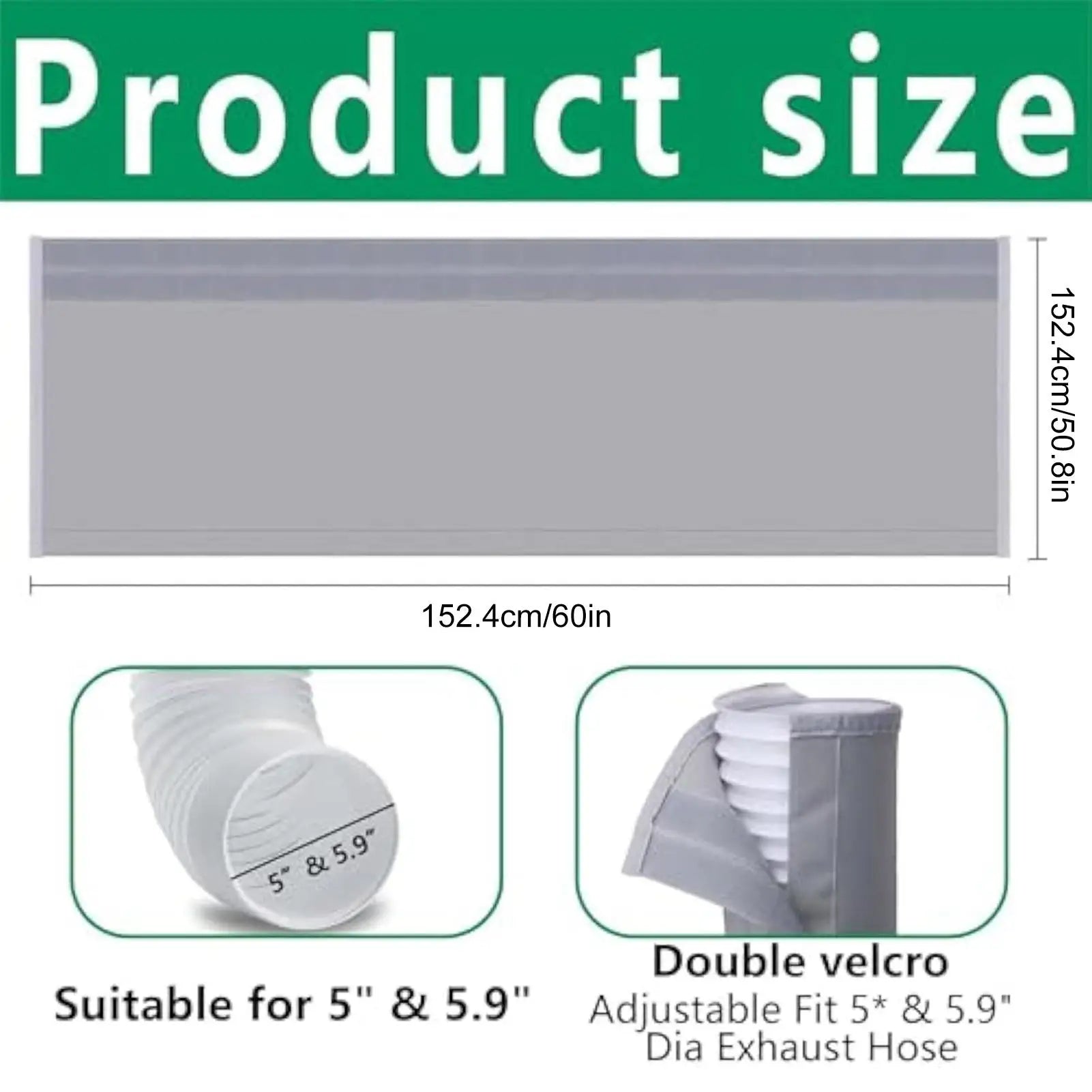 Portable AC Hose Insulation Sleeve Dust-proof Thermal Wrap Cover