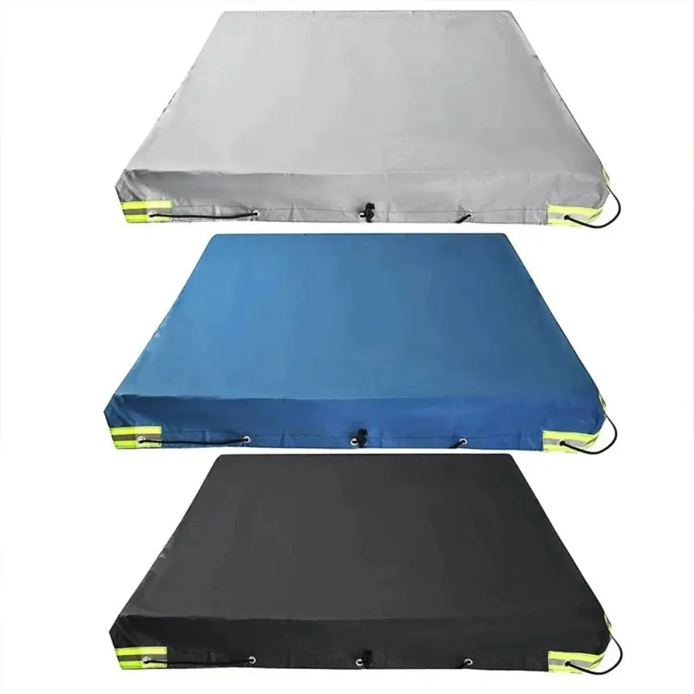 420D Oxford Car Tarpaulin Trailer Cover Universal Waterproof Truck Zpaxo