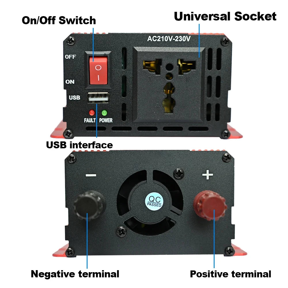 6000W Inverter Solar System Complete 12V 110V 220V 100A Controller