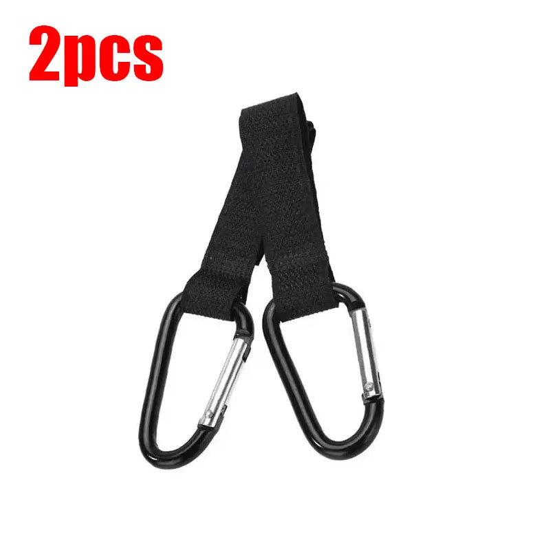 Baby Stroller Hooks – Nylon Carabiner Clips for Diaper Bags