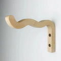 Wood Plant Hanger Hooks Flower Baskets Hangers Hook Bracket Wall Wind