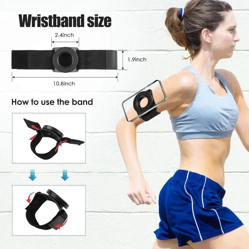 Magnetic Arm Phone Holder for Running – iPhone & Samsung