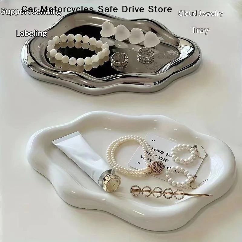 CMSimple Jewelry Storage Tray Creative Mini Cloud Shapes