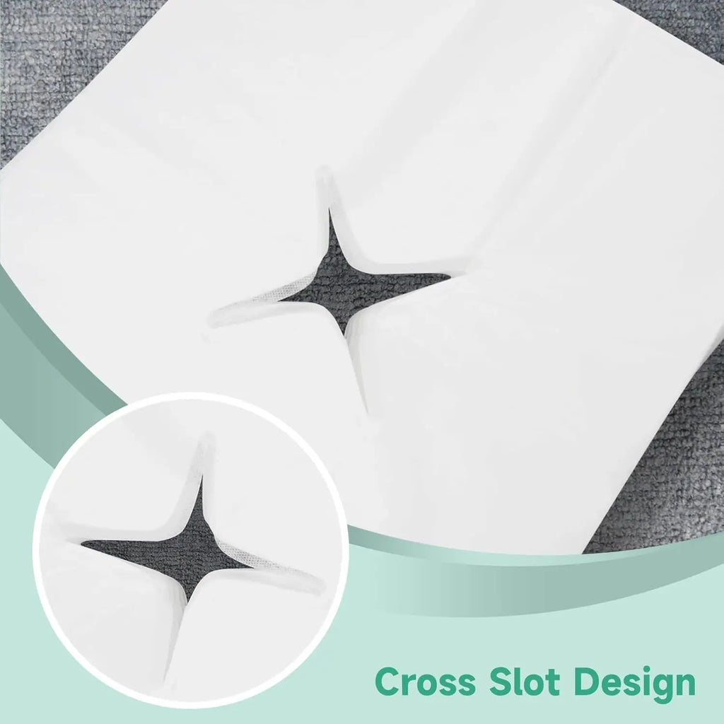 Disposable Face Cradle Covers – Soft Non-Woven Massage Bed Sheets