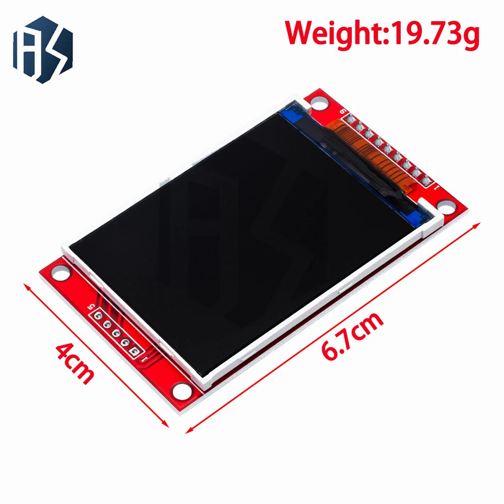 Smart Electronics 2.2 Inch 240*320 Dots SPI TFT LCD Serial Port Module Display ILI9341 5V / 3.3V 2.2'' 240x320 for Arduino Diy Zpaxo
