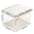 Transparent Pull-Out Drawer Storage Box – Bathroom Organizer