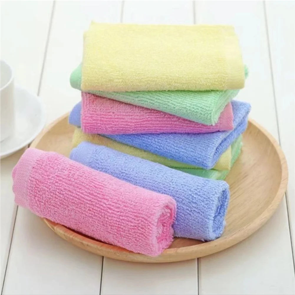 Kitchen dishcloth, non-grease-absorbing cleaning cloth, wood fibre towel, small dishcloth, no-rinse dishwashing cloth Zpaxo