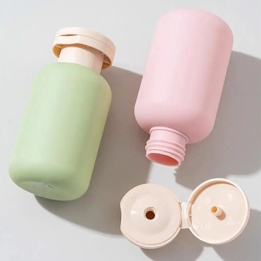 3-Pack Refillable Travel Bottles – Leak-Proof Squeeze Containers Travel Bottles Set Zpaxo