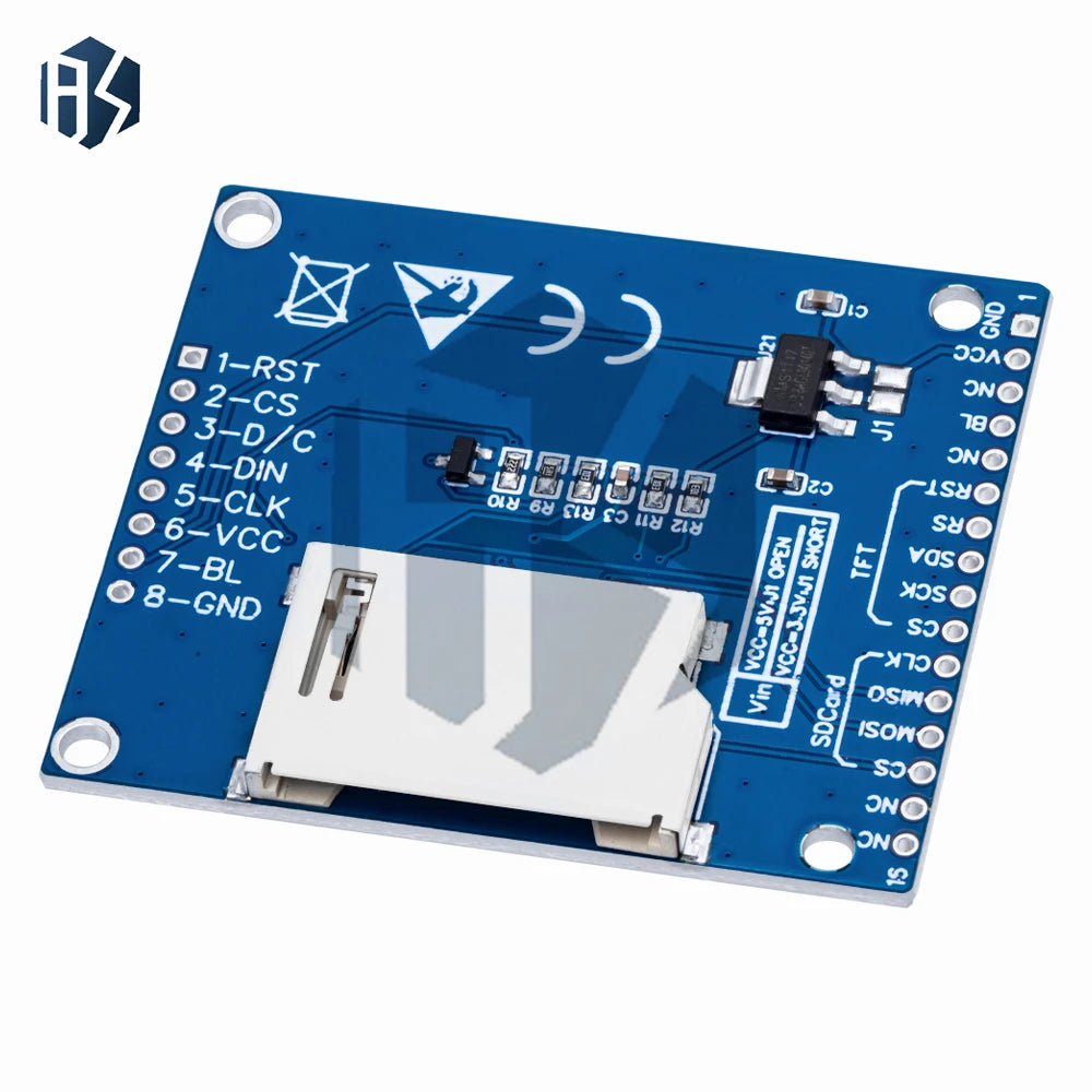 1 8 SPI TFT LCD Module 128x160 ST7735S IC Dual Voltage 3 3V 5V Zpaxo