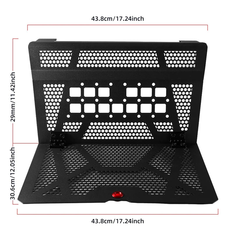 Vented Aluminum Engine Cover – Polaris RZR XP 1000 & Turbo