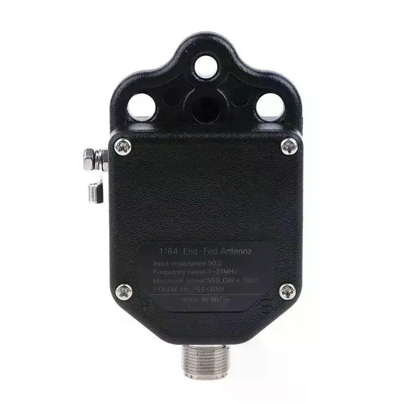 Black 1 64 Balun End Fed Antenna 4-Band 8-Band Portable HF 100W Power Zpaxo Default Title