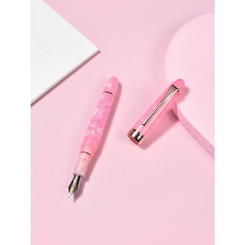 Kai ge lu 356 Fountain Pen Acrylic Gold Nib Business Comfortable Writing Stylish Stationery Gift Zpaxo