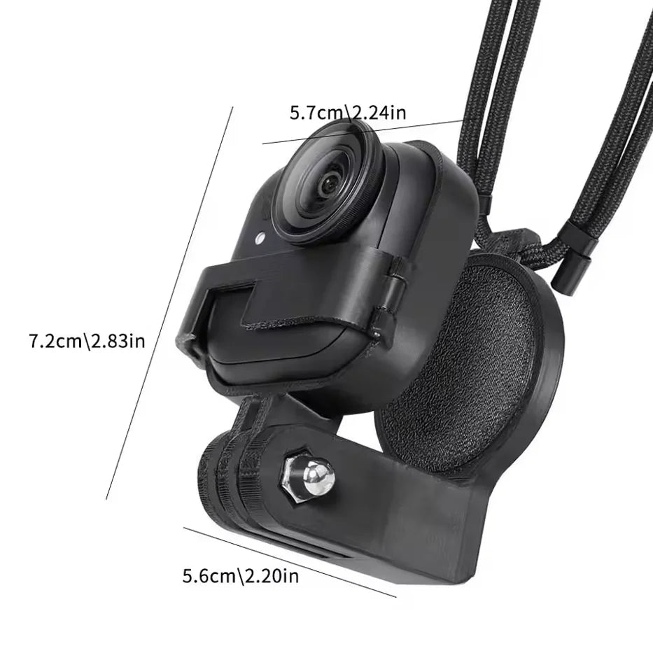 Insta360 GO Ultra Magnetic Neck Mount Holder – POV Vlog Camera Neck Mount Zpaxo