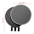 Golf Ball Marker Hat Clip Metal Magnetic Belt Pocket Clip-on Outdoor