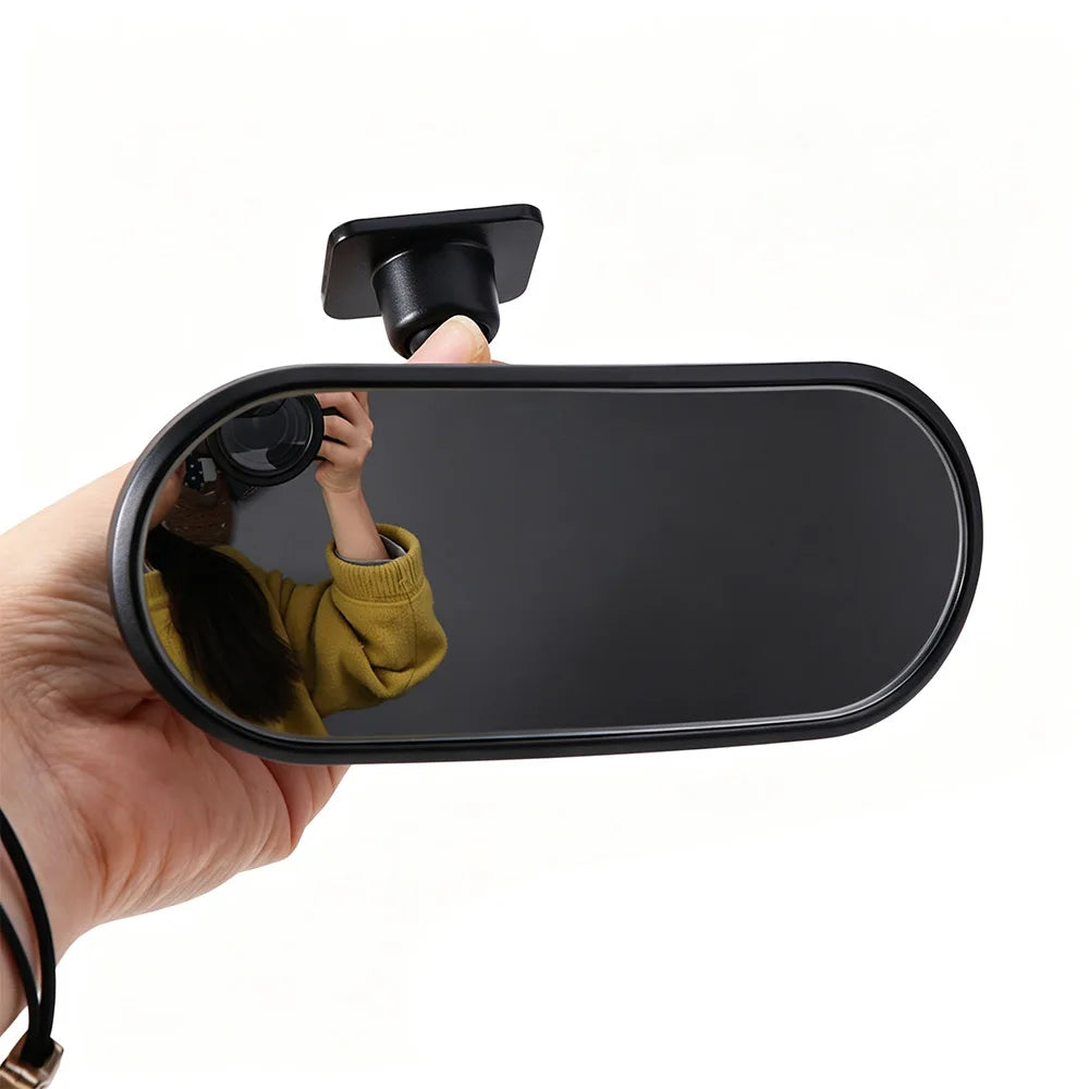 Auxiliary Mini Rear View Mirror Safety High-definition Back Seat View Mirror Interior Great Visual Field Blind Spot Mirror Baby Zpaxo