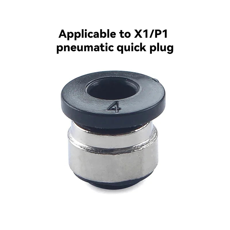 For Bambu Lab X1 P1 3D Printer PTFE Tube Hall Switch Pneumatic Connector 1.75Mm Filament Extruder 3D Printer Parts Zpaxo