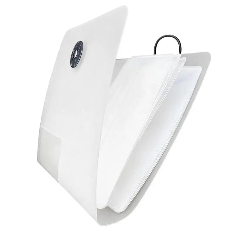652F Disc DVDs Storage Case With Buckle 12 Slots for Room Travel Home Use Zpaxo
