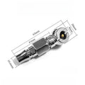 Tire Inflator Adapter Single/Double Head Quick Connect Nozzle