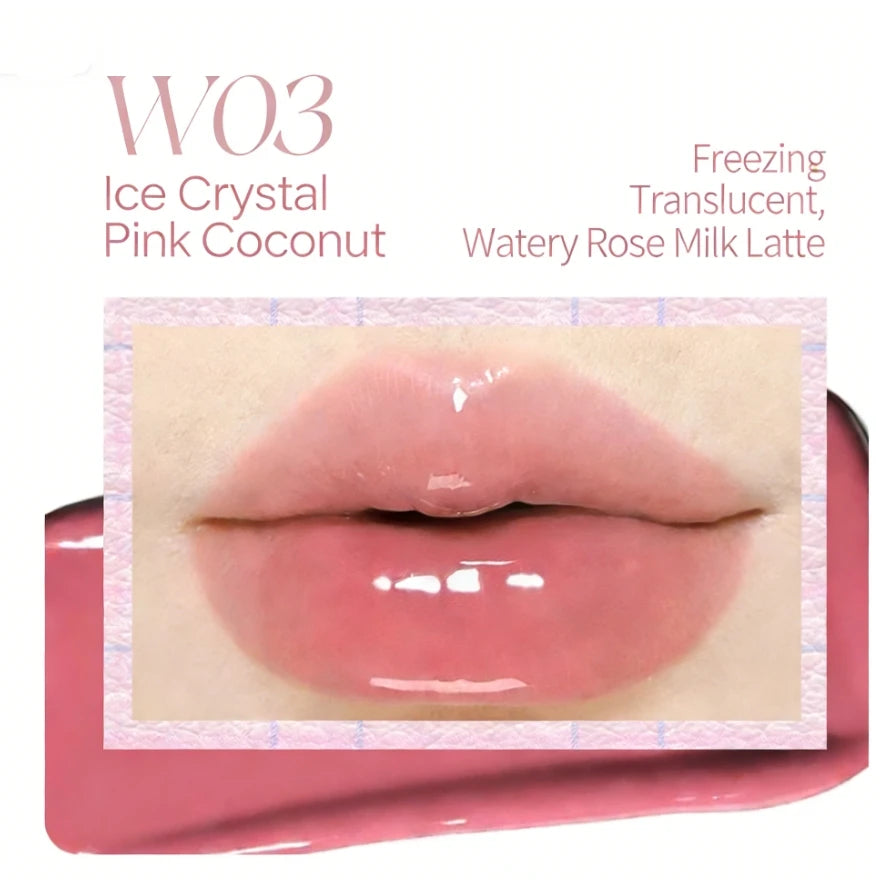 New VEECCI Lip Glaze Soft Tube Watery Bare Tint Lip Balm 9g Lip Color moisturizing Lipstick Authentic Makeup Original Zpaxo W03