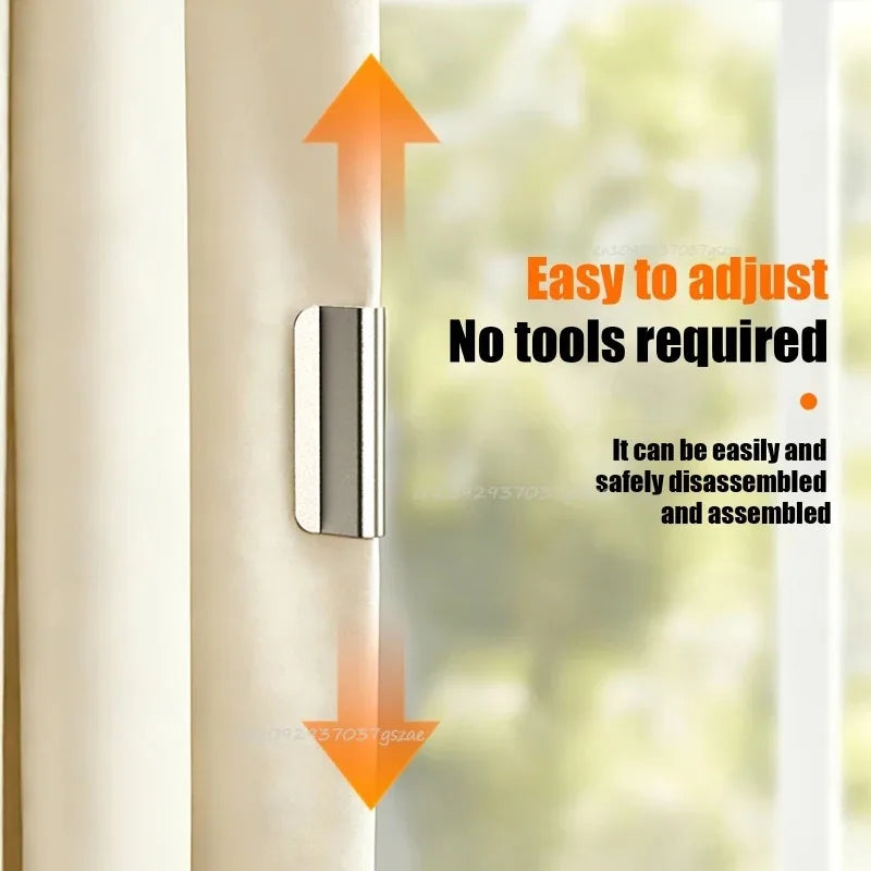 Curtain Magnetic Holder Detachable Magnetic Clip Curtain Magnetic Clip Suitable for Living Room and Bedroom Curtains Zpaxo