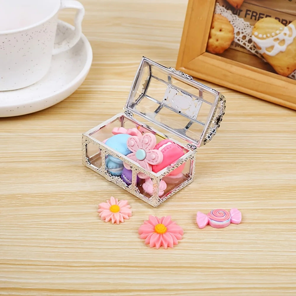 Retro Pirate Treasure Chest Mini Storage & Display Box
