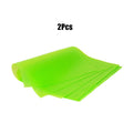 2Pcs EVA Refrigerator Liner Mat Waterproof Washable Fridge Shelves Pads for Drawer Cabinet Zpaxo 2Pcs Green 45x29cm