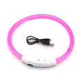 Pet Dog LED Light Collar Luminous Anti-lost USB Charging Necklace