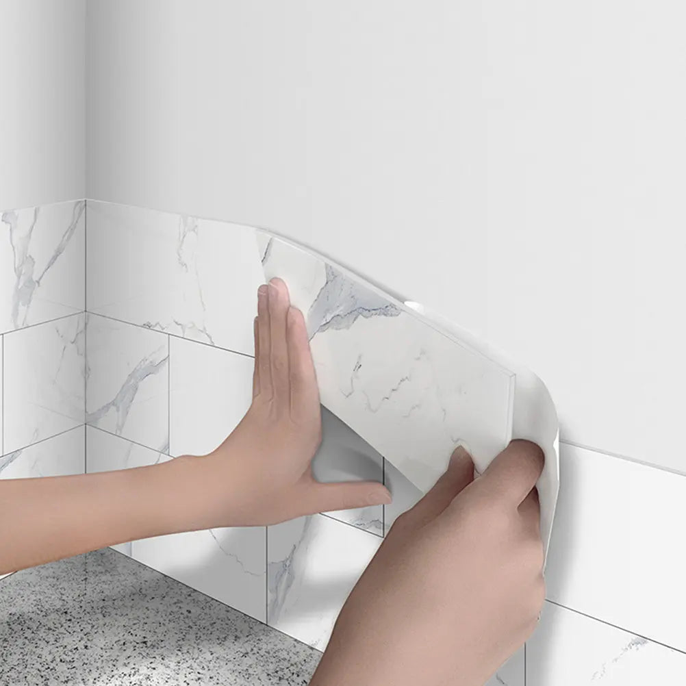 Waterproof Tile Stickers Thickened Self Adhesive Wall Panels Kitchen