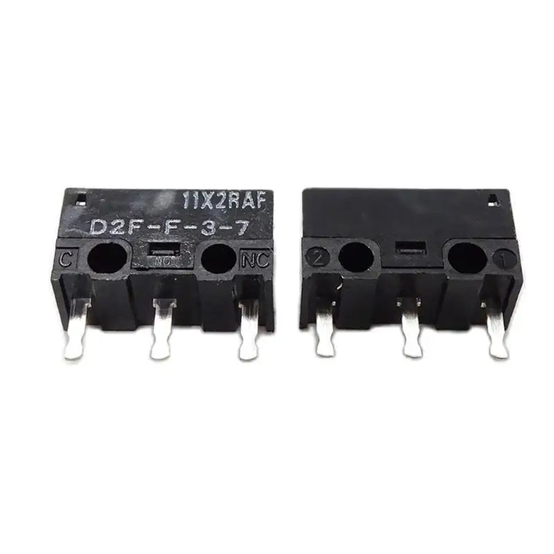 652F 2 Mouse Micro Switches D2FC D2F-F-3-7 20M Clicks Button Zpaxo