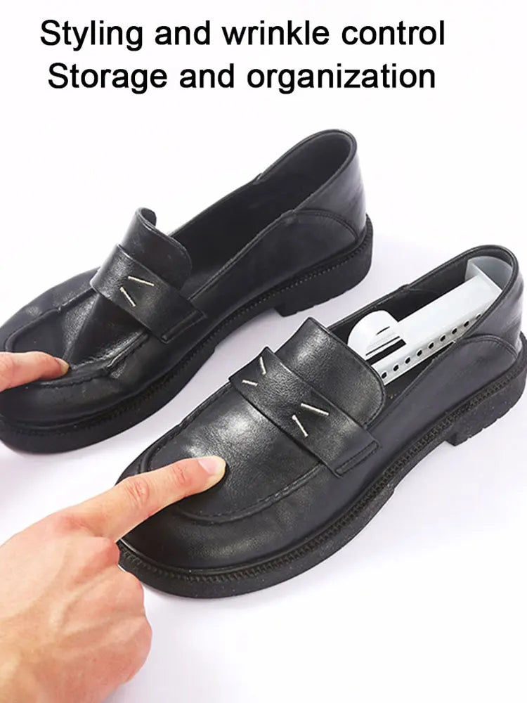 Shoe Tree Stretcher Adjustable Boots Shaper Wrinkle Resistant Anti-deformation Lightweight for Leather Shoes Casual Sports Shoes Zpaxo