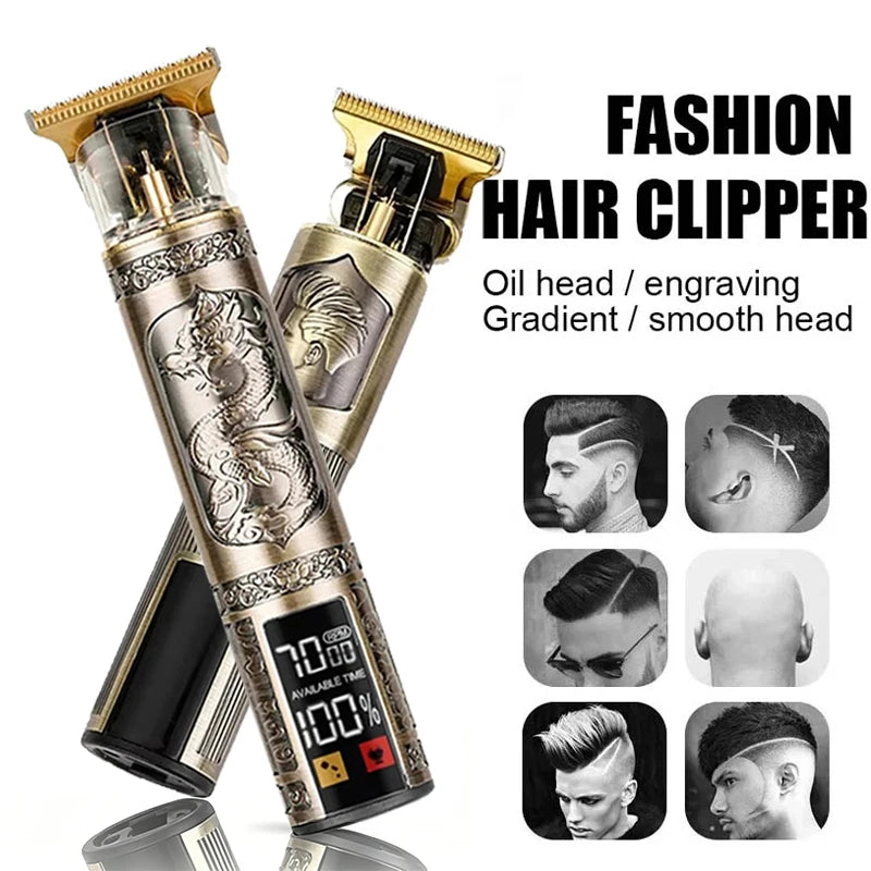 XMSJ T9 Electric Hair Clipper & Beard Trimmer – Fast Charging Electric Hair Clipper Zpaxo