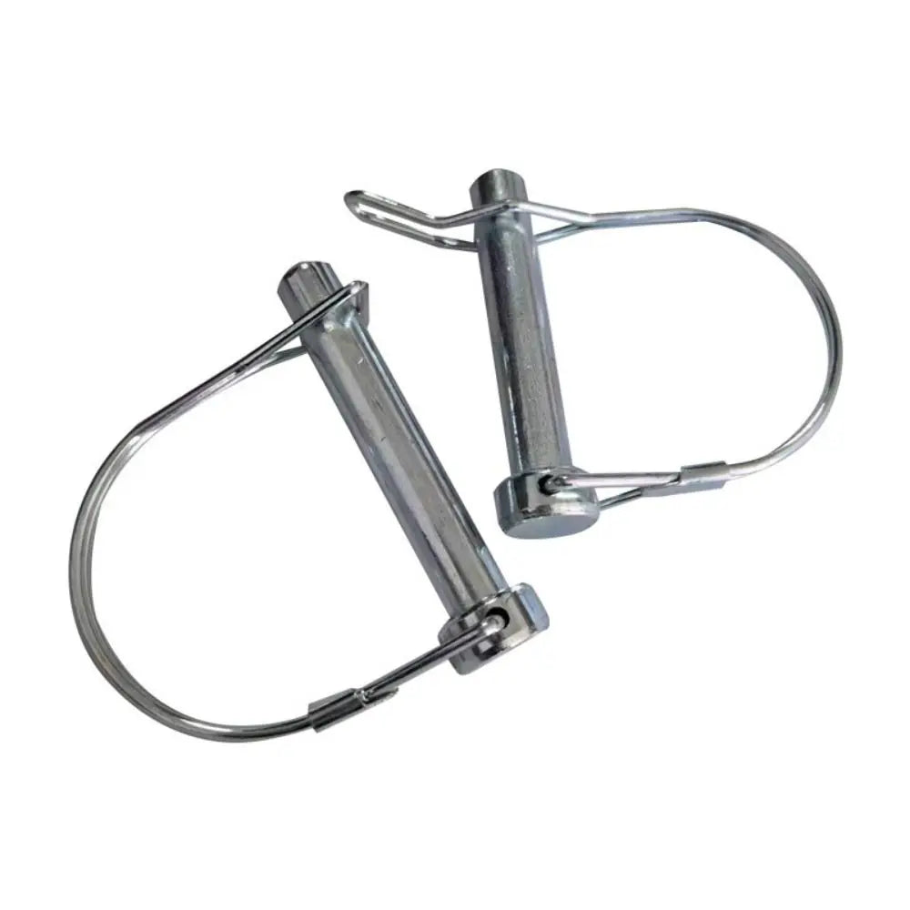 Heavy Duty Trailer Coupler Pin D Shape Split Wire Lock Corrosion Zpaxo