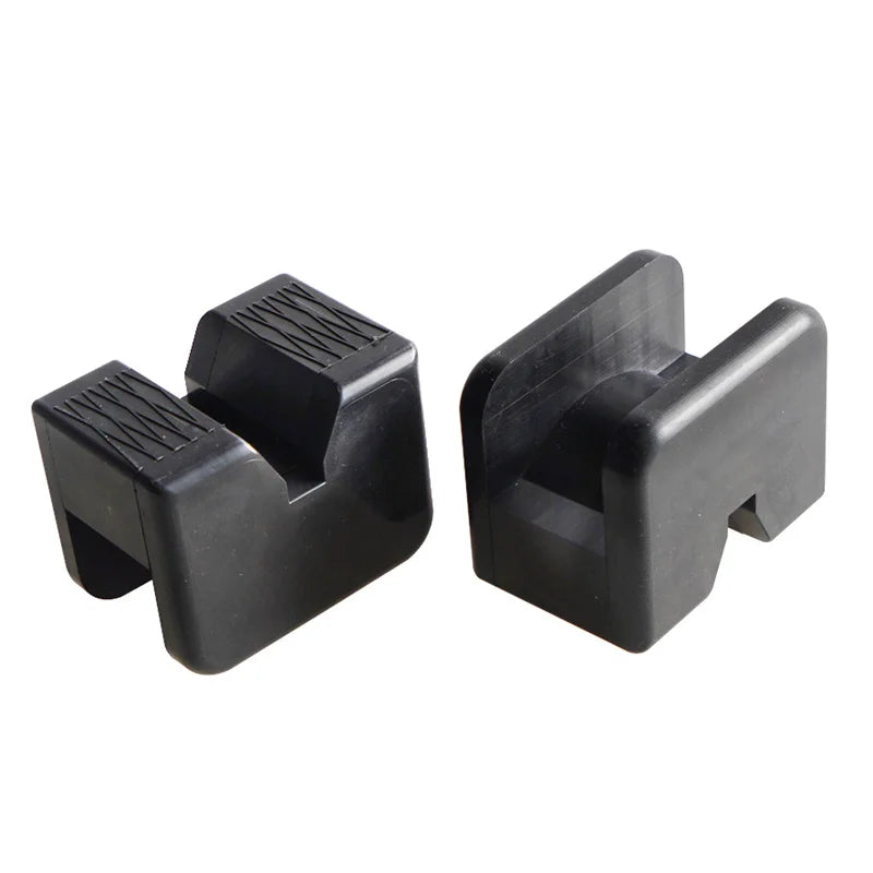 Car Lifting Rubberized Jack Stand Universal Slot-fitted Repair Tool Zpaxo