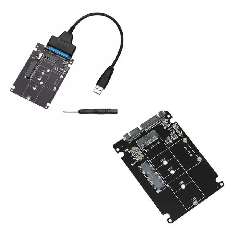 652F Compactly M.2NGFF mSATA SSDs to SATAAdapter m.2NGFF to USB Converter with Plugs and Play Design HassleFree Maintenance Zpaxo