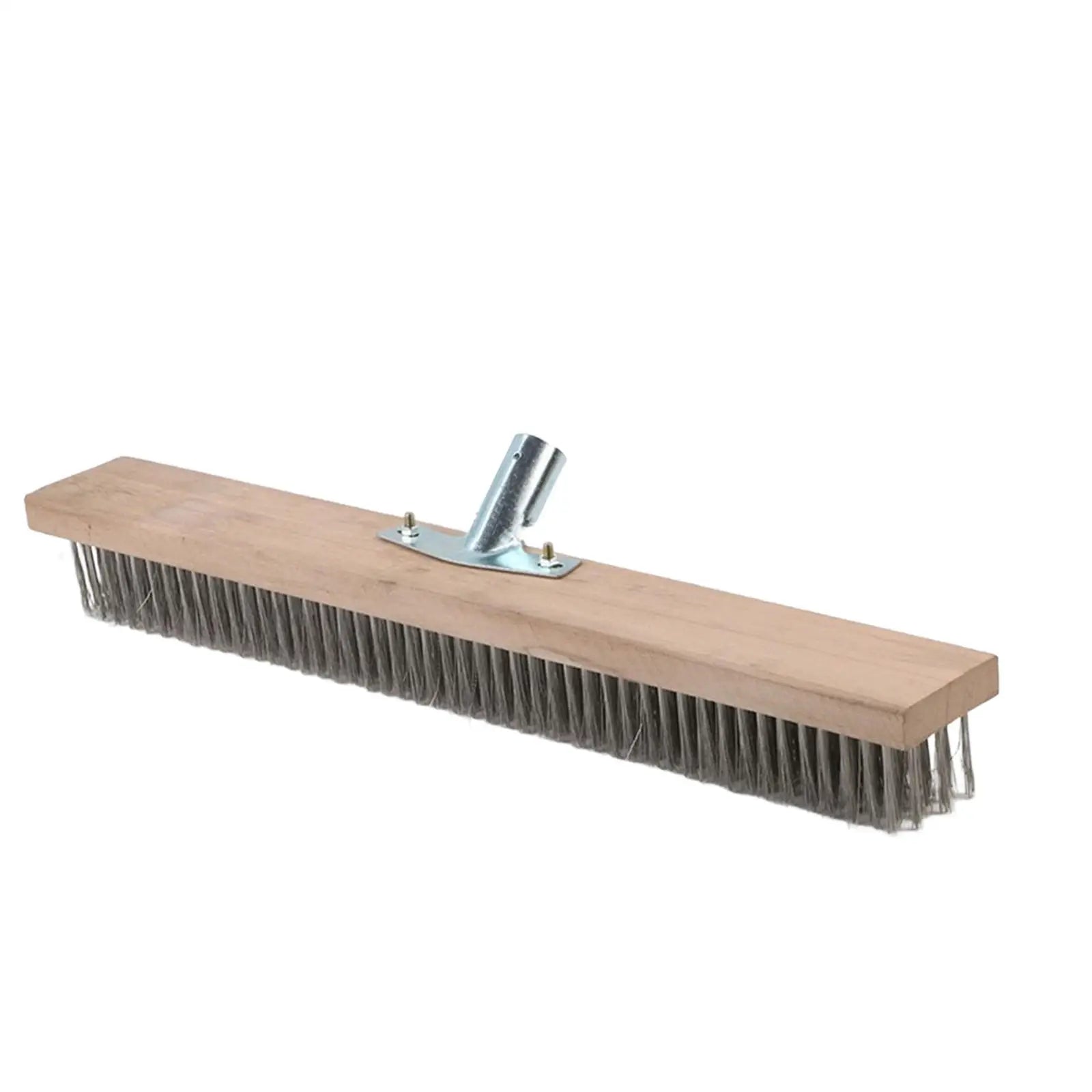 Wire Broom, Wire Deck Brush, Removes Wire Scratches, Cleaning Brushes, Metal Zpaxo 50cm with Adapter