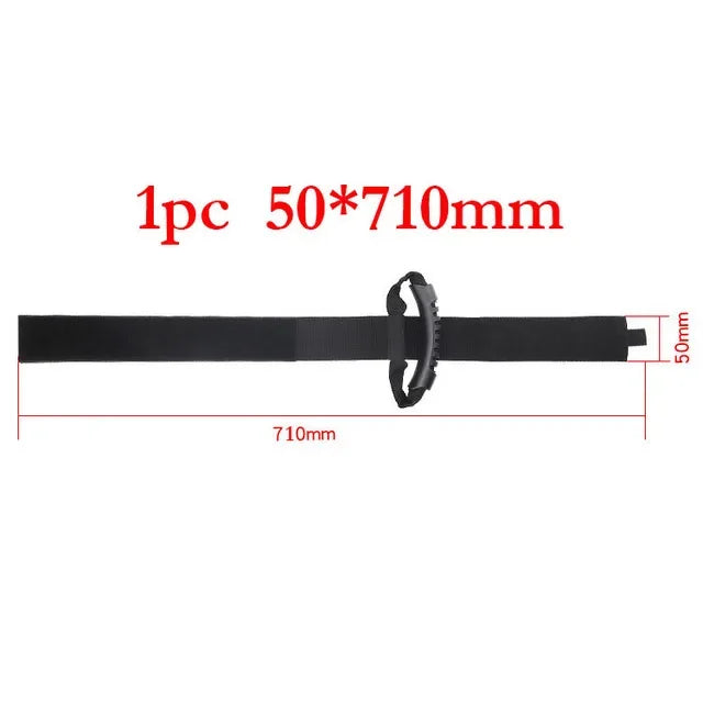 Storage Strap Heavy-Duty Hook and Loop Cord Carrying Strap, Hanger, and Organizer with Handle for Pool Hoses Garden Hoses Cables Zpaxo 1Pcs 50X710mm