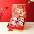 Year Horse Ceramic Bowls Chopsticks Year's Souvenir Zpaxo one size B