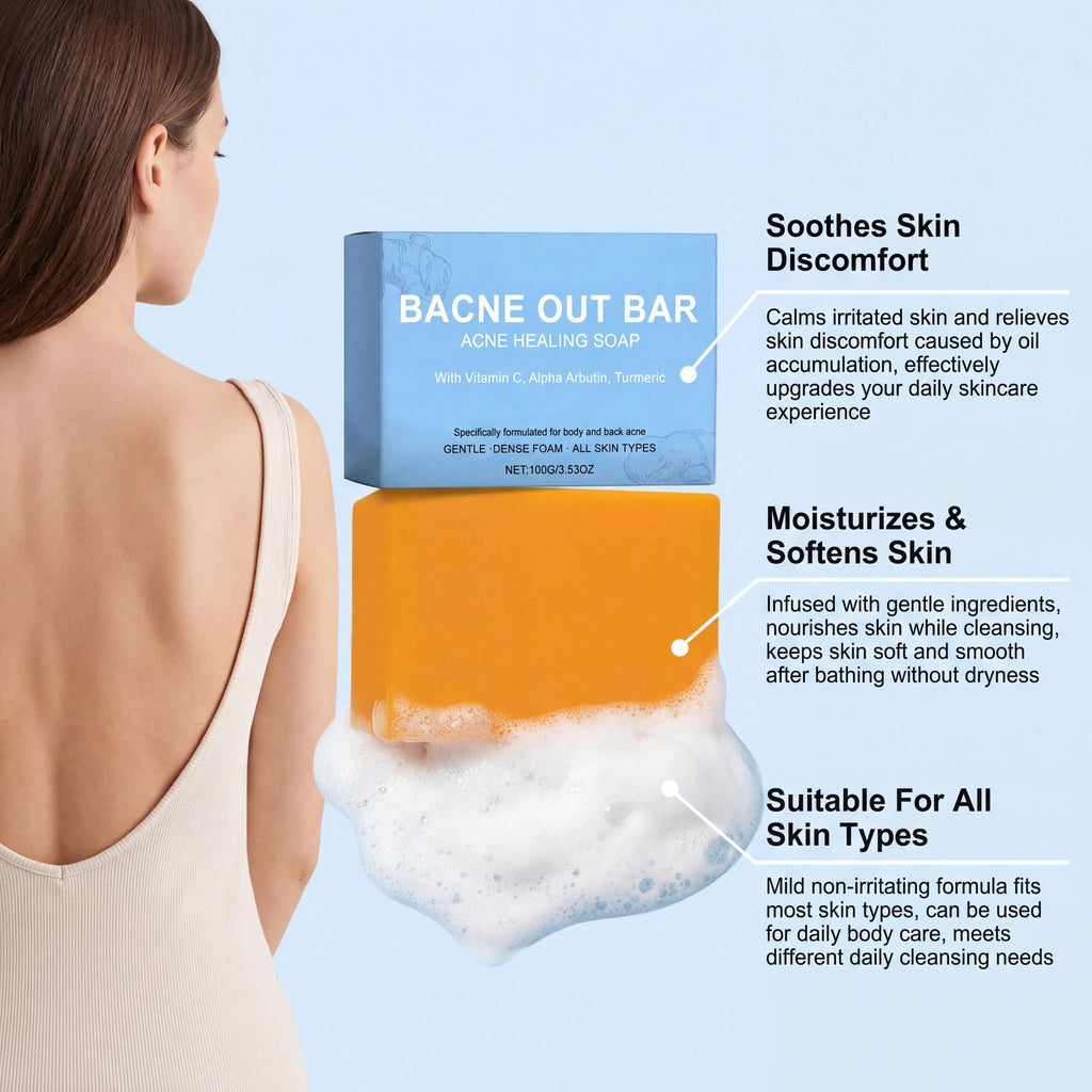 Turmeric Cleansing Soap – Body Acne, Odor & Deep Clean Bar Cleansing Bar Soap Zpaxo
