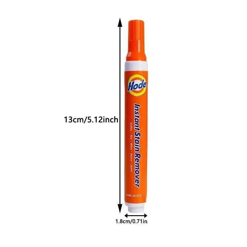 1 2 3 No-wash Portable Stain Remover Pen Travel-friendly Works Food Zpaxo 1PCS