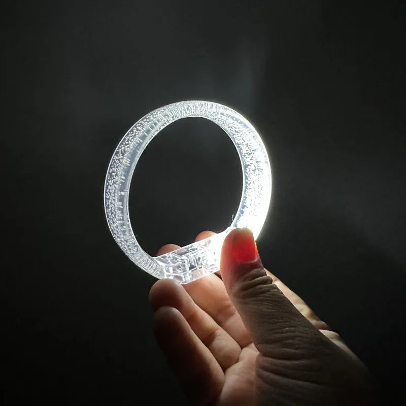 10 30 50 LED Bracelets Customizable Logos Text Suitable Wedding
