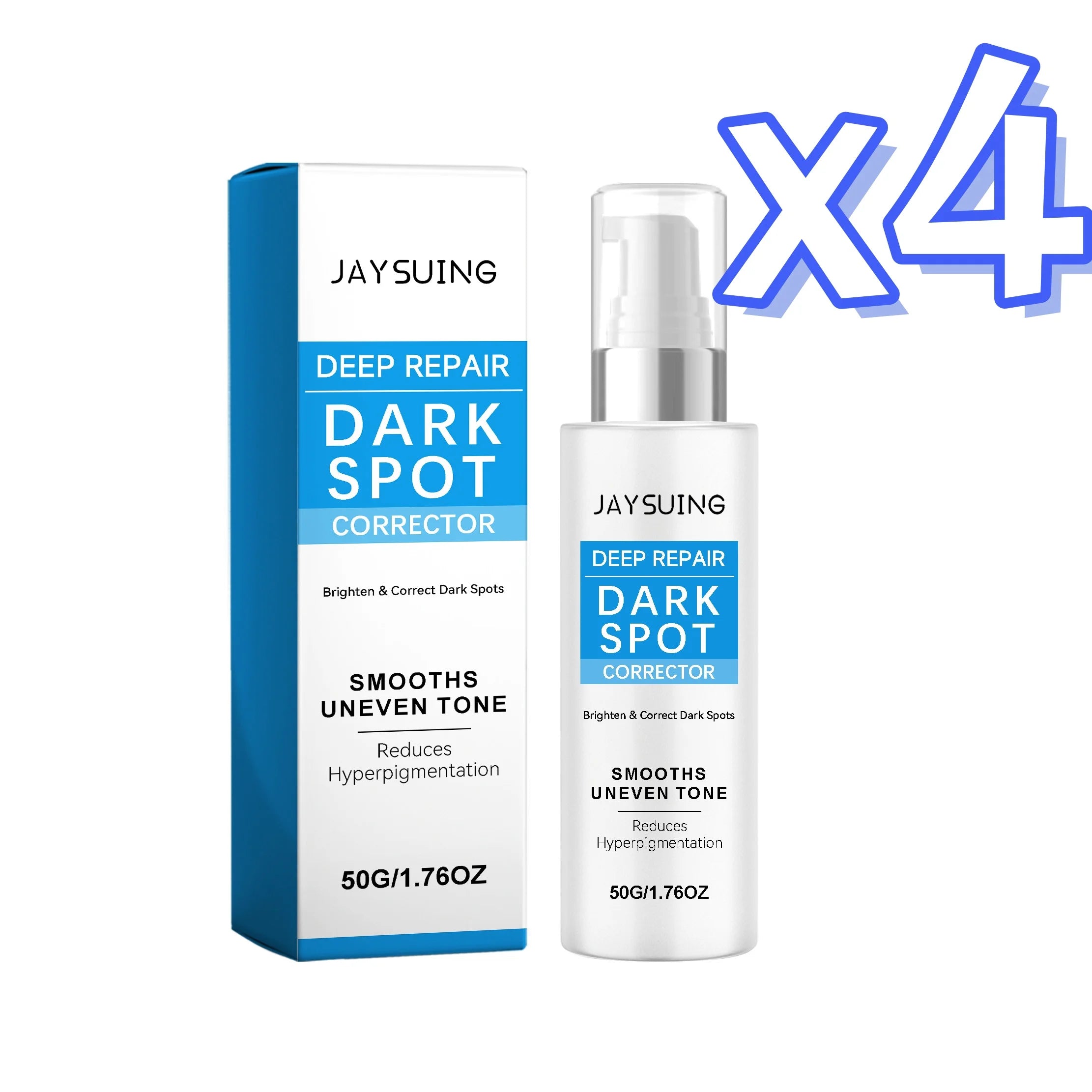Dark Spot Correcting Glow Serum Cream | Brighten & Fade Spots Dark Spot Serum Cream Zpaxo 50g boxed x 4