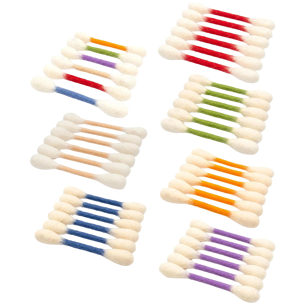 Creative Felt Cotton Swabs Cat Toys Soft Lightweight Giant Toy