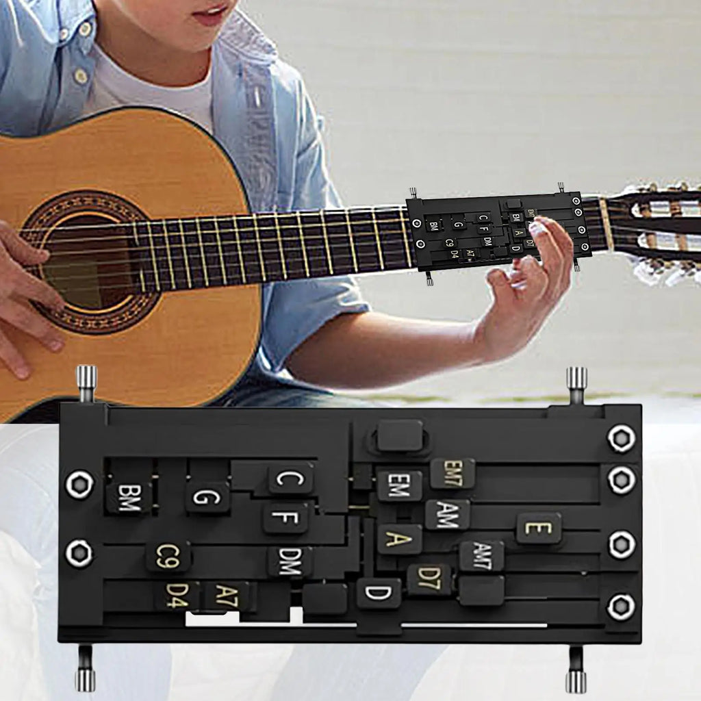 Guitar Chord Helper Assistant Tool Learning System Portable Band