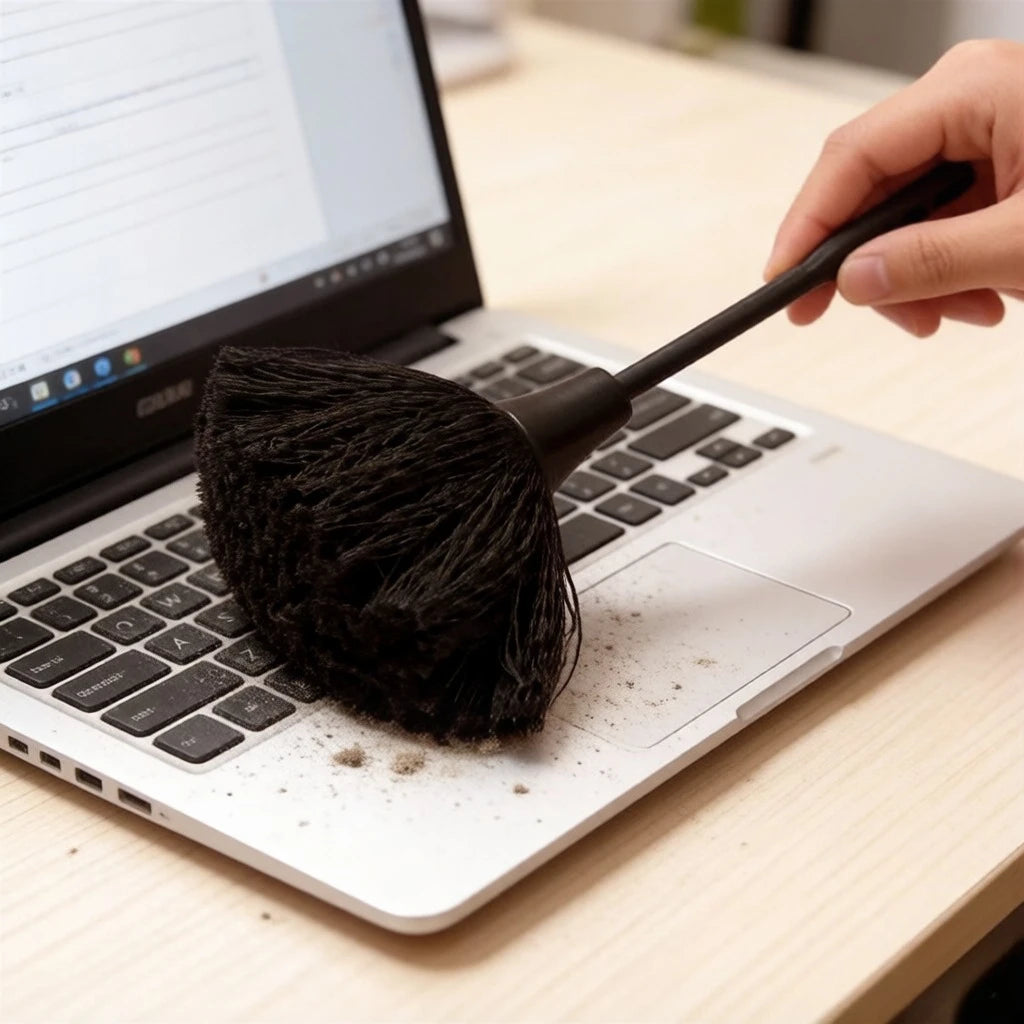 Handle Computer Keyboard Cleaning Brush Office Household Dust Duster